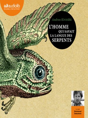 cover image of L'homme qui savait la langue des serpents